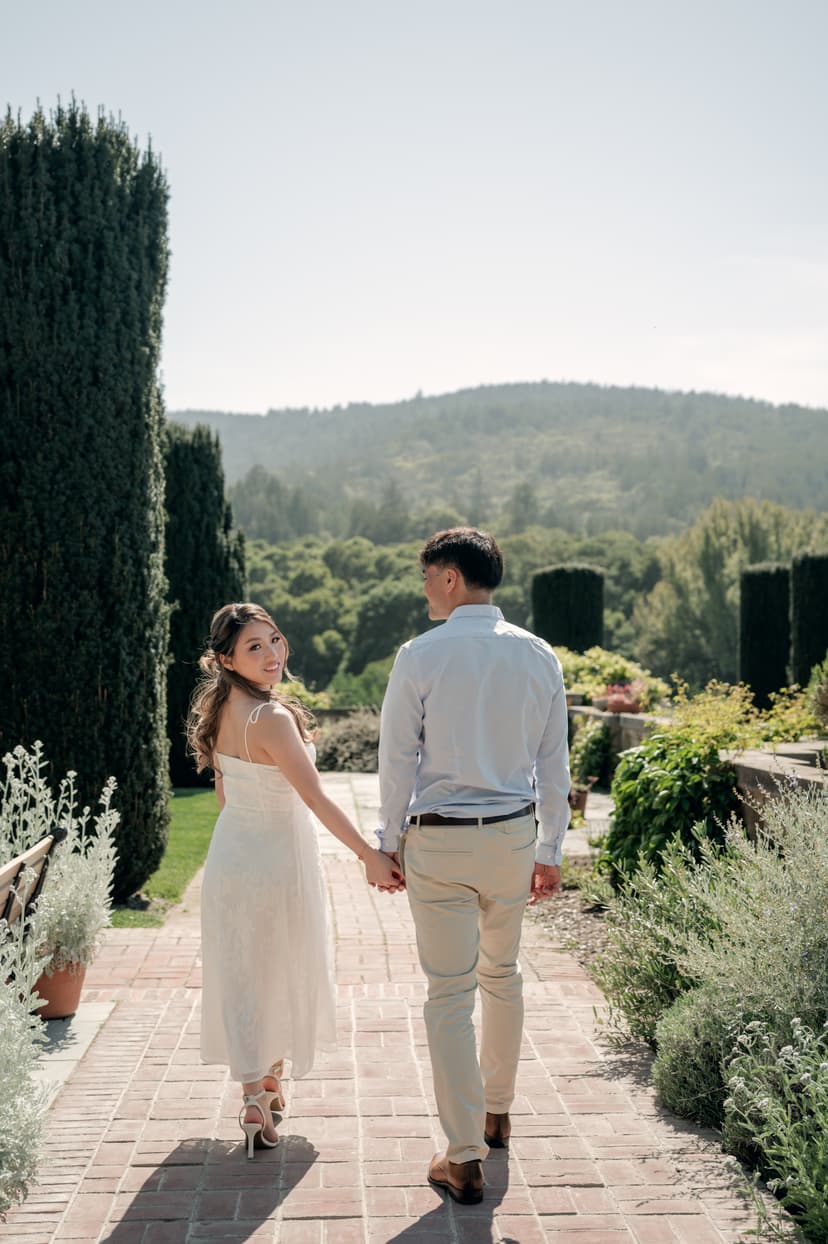 Wendy and Jourdan engagement photo 1